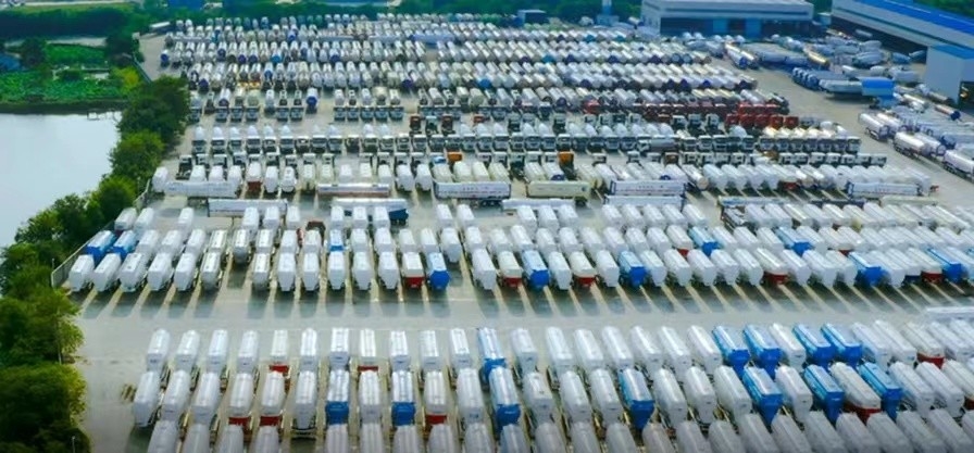Wuhan Lincheng Longyue Automobile Sales Co., Ltd. línea de producción del fabricante