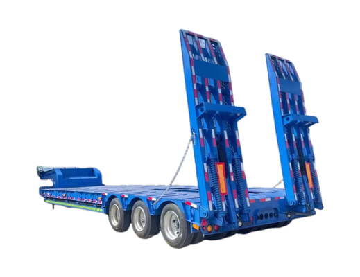 Carga útil máxima 15001-20000 kg Semirremolque de lecho bajo para necesidades de transporte pesado
