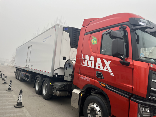 CIMC Transporte en cadena de frío Semirremolque congelado Remolque refrigerado