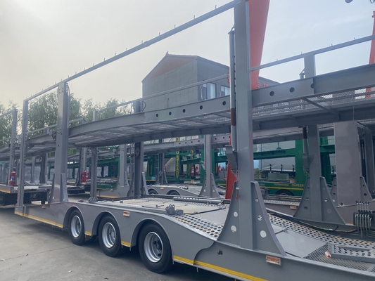 CIMC Acero inoxidable 2 Eje 8-9 Semirremolque de transporte por carretera