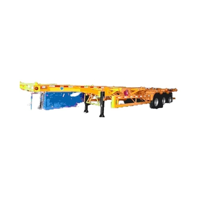 Semiremolques de carga CIMC 3-Axle 50T para el transporte de contenedores con suspensión mecánica o aérea