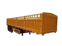 CIMC promocional 40 toneladas de carga remolque de alta intensidad de la cerca de carga china semirremolque