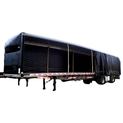 2 o 3 ejes de gran capacidad de gran potencia duradera opción económica para el transporte de mercancías cortina lateral lonas de carga camión remolque