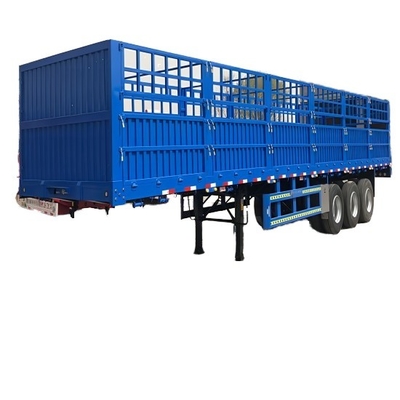 Semirremolque de cerca de alto rendimiento para la venta en África: ideal para el transporte seguro de ganado, animales y carga pesada