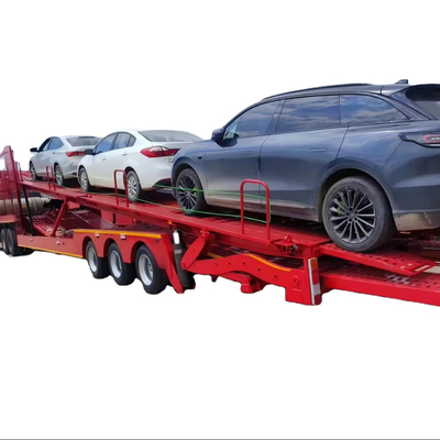 CIMC Nuevo diseño de remolque de transporte de automóviles remolques de camiones eficientes para el transporte de automóviles