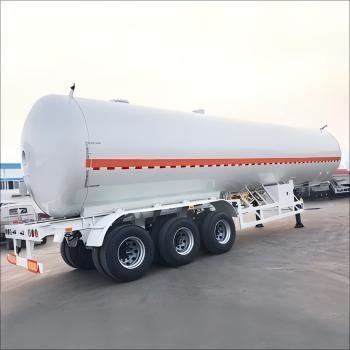 CIMC Tanque de Lpg de alta seguridad Semi remolque de almacenamiento de Lpg Pequeño camión cisterna vacío diesel