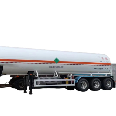 CIMC hierro o aleación de aluminio gas natural licuado criogénico oxígeno de nitrógeno 26,5 27,7 cbms o personalizar el tamaño del camión cisterna de semirremolque