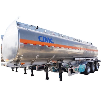 CIMC Nuevo diseño de camión cisterna de combustible diésel para almacenamiento de petróleo, agua, productos químicos y acero de reabastecimiento