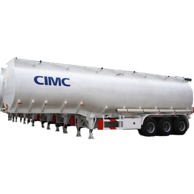Camión de carga de combustible pesado de 60 t, camión semi-remolque