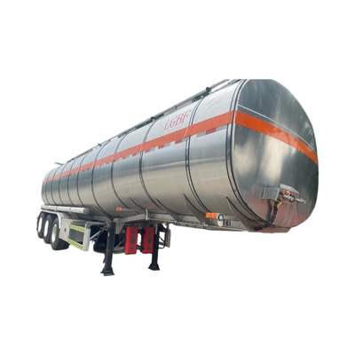 Cisterna de combustible de aleación de aluminio de 3 ejes Semirremolque Nuevo camión de camión de tanque de petróleo