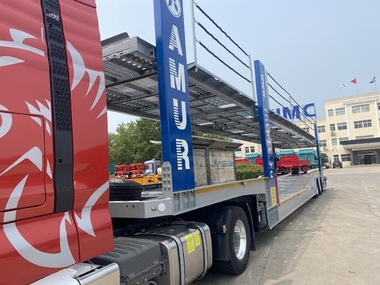 CIMC 2 Eje 8 Remolque de transporte de automóviles por carretera