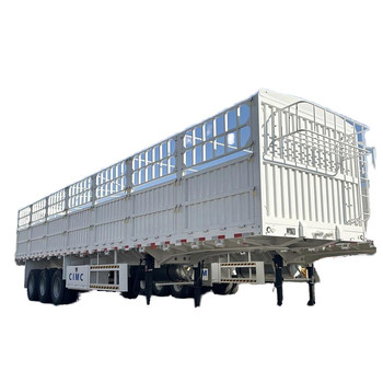 Nuevo diseño de semirremolque de cercas para el transporte de animales o transporte pesado