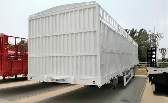 CIMC 2024 Nuevo diseño de cercas y esqueletos Semi remolque camión remolques producto de acero