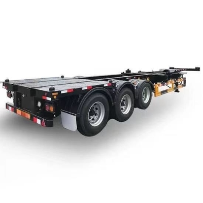 Transporte de contenedores de alta calidad con capacidad de carga pesada, remolque, esqueleto, partes