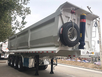África camión de carga pesada semi-remolque: diseñado para el transporte eficiente y descarga de materiales a granel y desechos