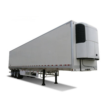 13.7/12/6.1 Semi remolque de refrigerador para garantizar el transporte seguro y eficiente de mercancías perecederas