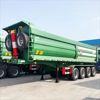 África camión de carga pesada semi-remolque: diseñado para el transporte eficiente y descarga de materiales a granel y desechos