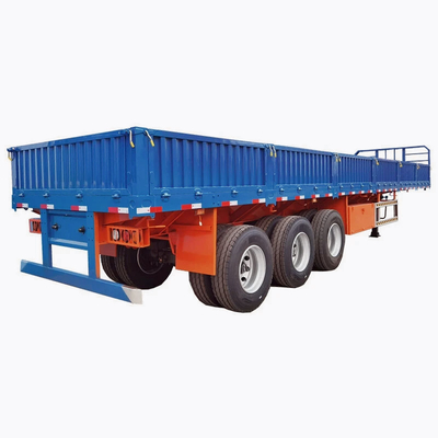 Contenedor de pared lateral de trabajo pesado mejorado Semirremolque Versátil Transporte de contenedores duradero y eficiente