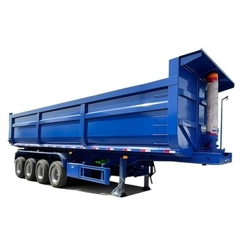 África camión de carga pesada semi-remolque: diseñado para el transporte eficiente y descarga de materiales a granel y desechos