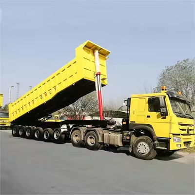CIMC más vendido de calidad camión de transporte de carga pesada camión de descarga