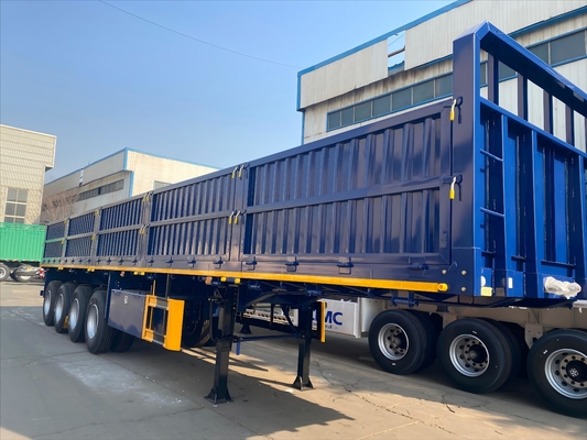 Contenedor de pared lateral de trabajo pesado mejorado Semirremolque Versátil Transporte de contenedores duradero y eficiente