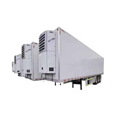 CIMC Furgoneta refrigerada de coste 3 eje de cubierta frigorífico Prime Cargo Reefer Semi-remolque refrigerado Semi-remolque refrigerado furgoneta