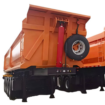 África camión de carga pesada semi-remolque: diseñado para el transporte eficiente y descarga de materiales a granel y desechos