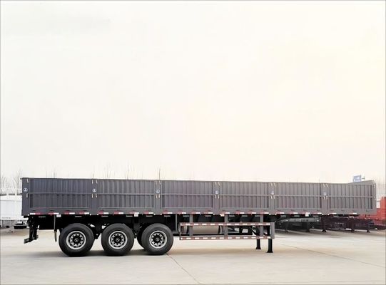 Contenedor de pared lateral de trabajo pesado mejorado Semirremolque Versátil Transporte de contenedores duradero y eficiente