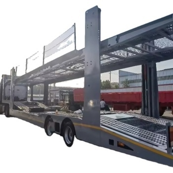 Semirremolque portacoches de 50T de carga útil máxima para el transporte eficiente de automóviles