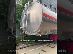 Comenzando con el camión del tanque de aceite de aleación de aluminio de 3 ejes 6T con una capacidad de carga máxima de 60000L