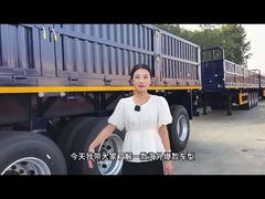 Semi-remolque de cerca desmontable CIMC a partir de 6T para una capacidad de carga máxima de 100T