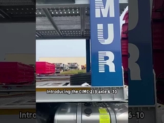 Transporte de automóviles Semirremolque Vehículo de transporte de dos pisos con suspensión aérea