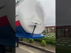 CIMC agua, leche, diesel, gasolina, aceite comestible, transporte de líquidos de petróleo Camión cisterna de combustible