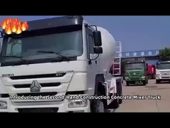 camioneros de mezcladores de hormigón