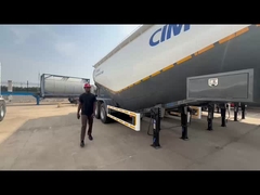 Semi remolque de cemento