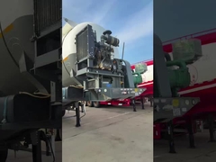 Venta caliente de último diseño de alta resistencia de tres ejes de cemento a granel tanque de polvo remolque